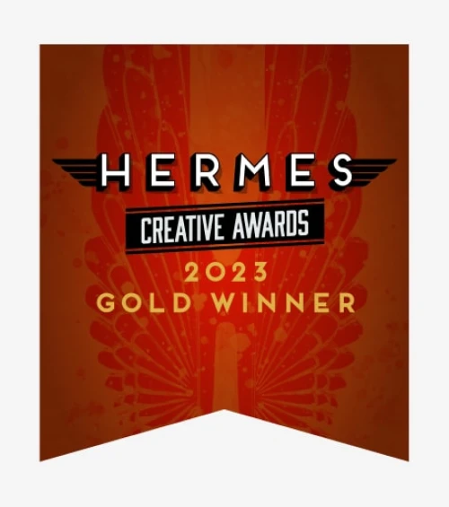 First Place at Hermes Creative Awards