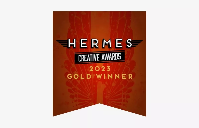 First Place at Hermes Creative Awards